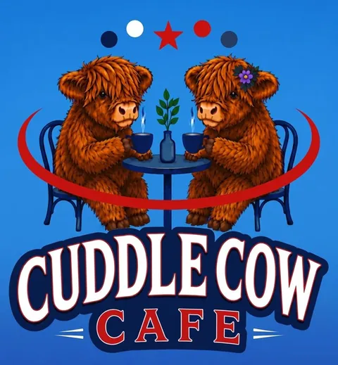 Cuddle Cow Cafe logo